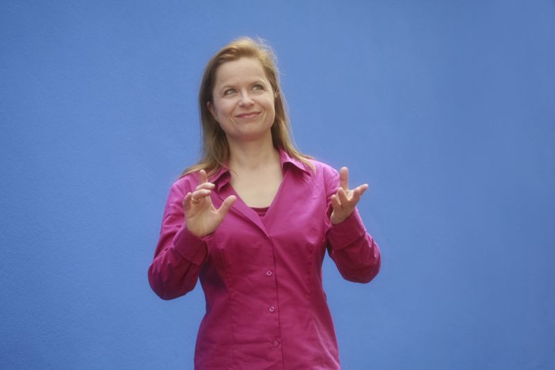 Cosima Breidenstein moderiert